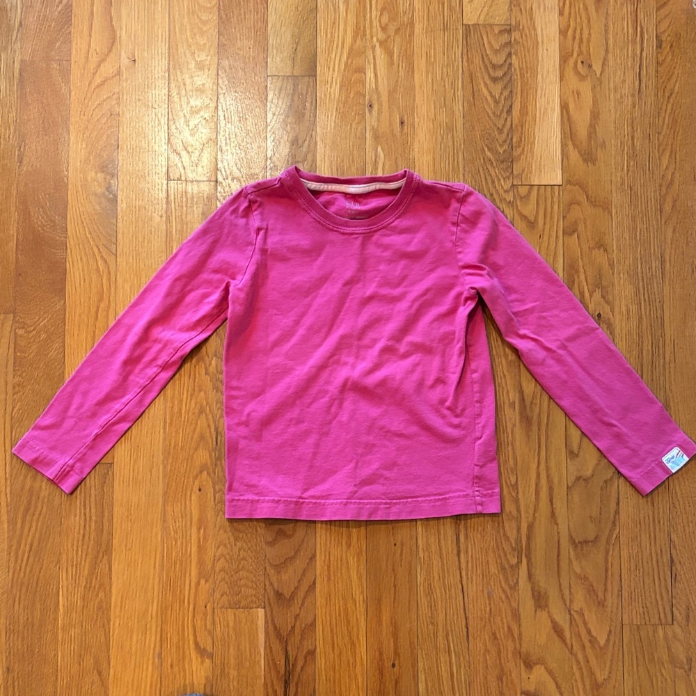 GAP Pink Long Sleeve Girls Tee
